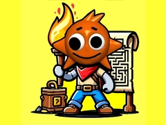 Laro Sprunki Torches Maze