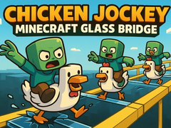 Laro Chicken Jockey: Minecraft Glass Bridge