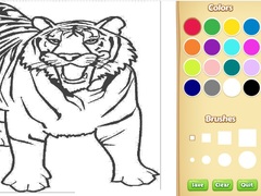Laro Tiger Coloring Book