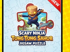 Laro Scary Ninja Tung Tung Sahur Jigsaw Puzzle