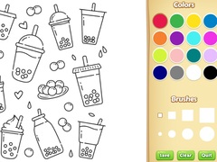 Laro Cute Boba Coloring Book for Kids