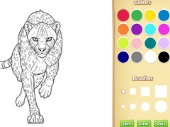 Laro Wild Animals Coloring Book