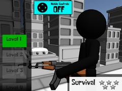 Laro Stickman Gun Shooter 3D