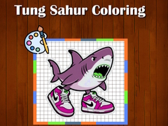 Laro Tung Sahur Coloring