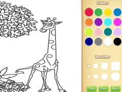 Laro Jungle Animals Coloring Book for Kids