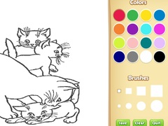 Laro Cats Coloring Book For Kids
