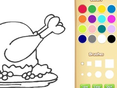 Laro Food Coloring Book For Kids