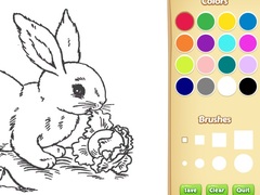 Laro Bunny Coloring Book For Kids