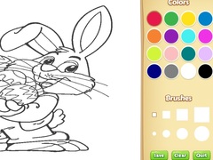 Laro Easter Bunny Coloring Book for Kids