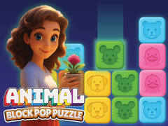 Laro Animal Block Pop Puzzle