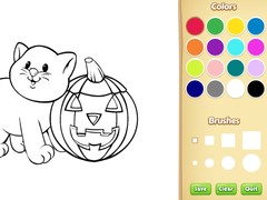 Laro Halloween Coloring Book