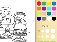 Laro Wedding Coloring Book for Kids