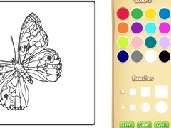 Laro Butterflies Coloring Book for Kids