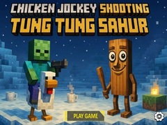 Laro Chicken Jockey Shooting Tung Tung Sahur