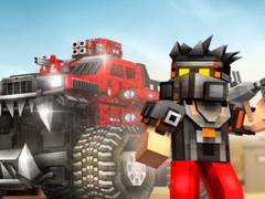 Laro Blocky Cars: Car Battle