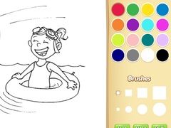 Laro Summer Coloring Book For Kids