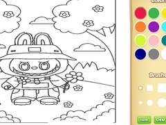Laro Cute Labubu Coloring Book for Kids