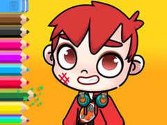 Laro Coloring Book: Avatar World Schoolboy