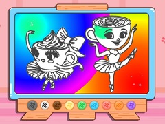 Laro Coloring Book: Ballerina Cappuccin