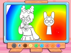 Laro Coloring Book: Pinki Sprunki Makeover