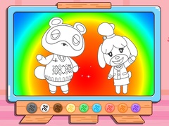 Laro Coloring Book: Animal Crossing
