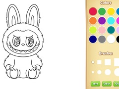 Laro Labubu Coloring Book