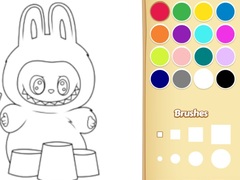 Laro Easy Labubu Coloring Book