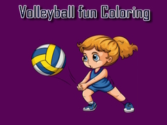 Laro Volleyball Fun Coloring
