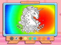 Laro Coloring Book: Glitter Unicorn
