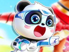 Laro Jigsaw Puzzle: Baby Panda Robot Team