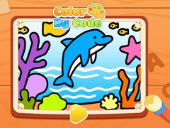 Laro Color By Code: Dolphin