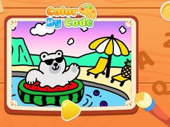 Laro Color By Code: Polar Bear