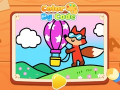 Laro Color By Code: Hot Air Balloon