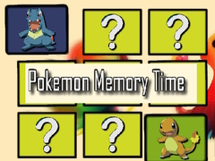 Laro Pokemon Memory Time