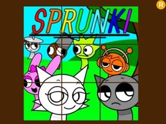 Laro Sprunki Sliding Puzzle