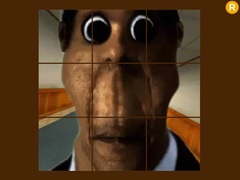 Laro Obunga Nextbots Sliding Puzzle