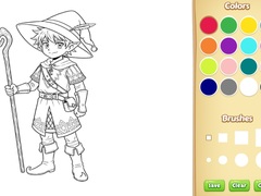 Laro Elf Coloring Book