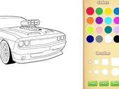Laro Car Coloring Book