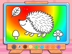 Laro Coloring Book: Hedgehog
