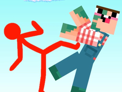 Laro Red Stickman vs Craftmans