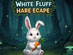 Laro White Fluff Hare Escape