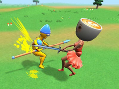 Laro Ragdoll Arena! Fun Spear Battle!