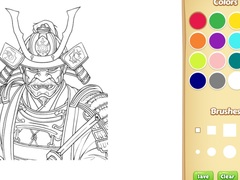 Laro Samurai Coloring Book