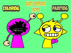 Laro Coloring Baby Sprunk tapes Painting