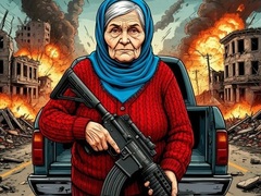 Laro Grandma with machine-gun: Apocalypsis