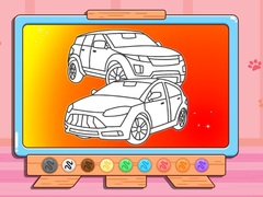 Laro Coloring Book: Sports Car