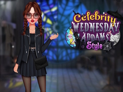 Laro Celebrity Wednesday Addams Style