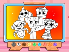 Laro Coloring Book: Sprunki Italian Brainrot Mod