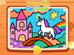 Laro Color By Code: Rainbow Unicorn