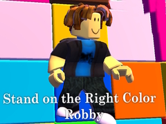 Laro Stand on the Right Color Robby